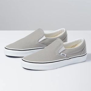Vans Light Gray Classic Slip On